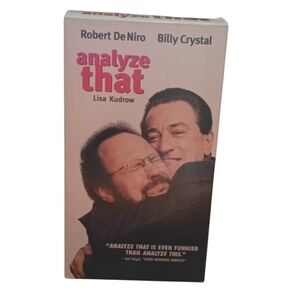 6/$15 Analyze that vhs Videotape